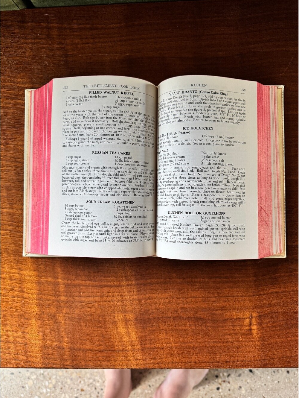 Vintage 1951 Settlement Cook Book (30th Edition) - Picture 4 of 4